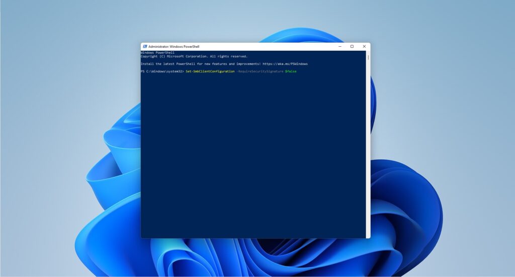 رفع خطای an extended error has occurred در ویندوز 11 مرحله 2